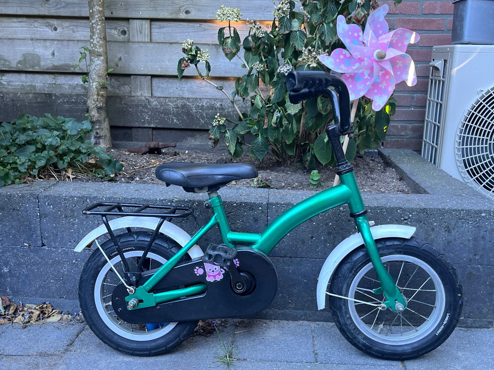 Kinderfietsje met zijwieltjes, Ophalen, Gebruikt, Minder dan 16 inch, Zijwieltjes