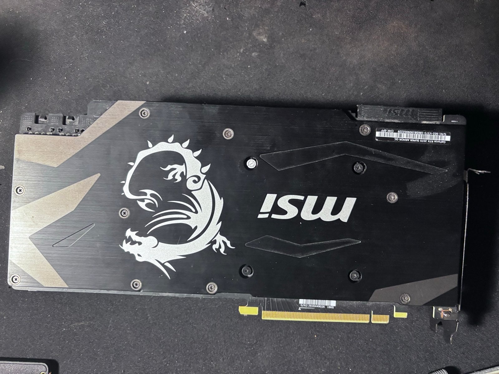MSI GeForce RTX 2070 Super 8GB - Ventilator schade, Computers en Software, PCI-Express 3, Gebruikt, HDMI, GDDR6