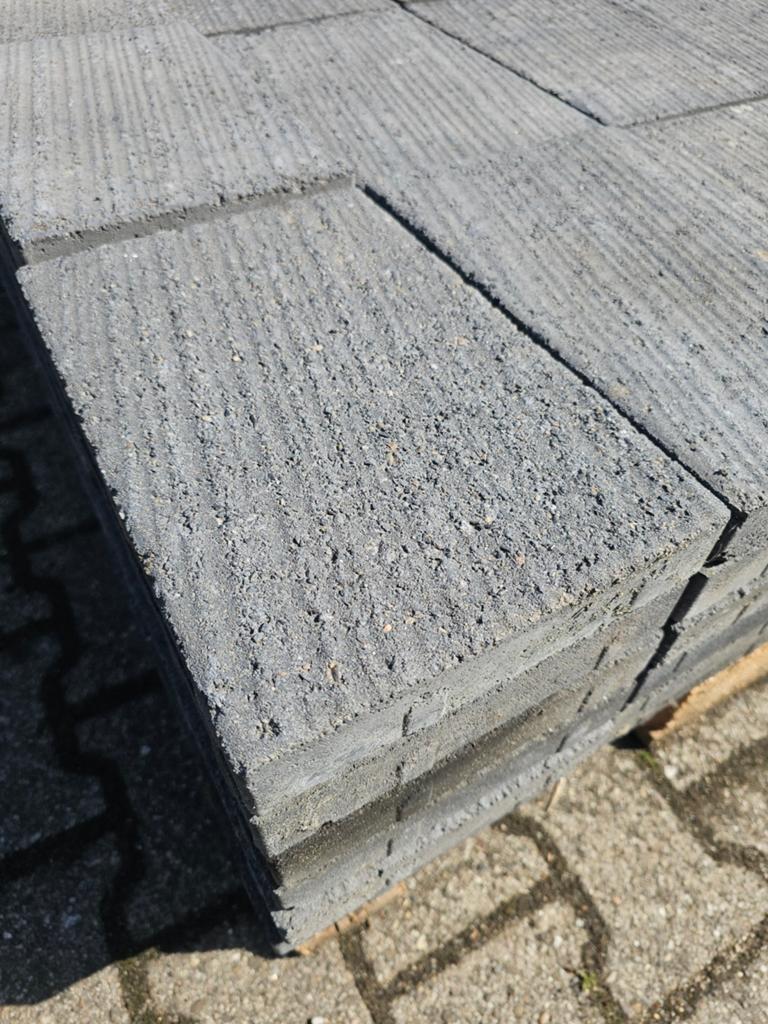 Moderne Sierbestrating ruim 15m2 luxe patroon, Doe-het-zelf en Verbouw, Ophalen, Overige materialen, Overige typen, Zo goed als nieuw