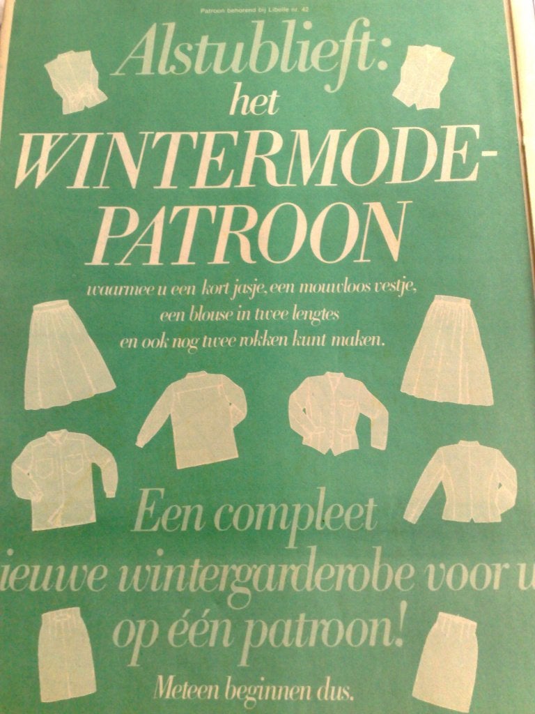 20 x Libelle patronen voor vrouwen & kinderen - (€1, p/st), Hobby en Vrije tijd, Kledingpatronen, Verzenden, Zo goed als nieuw