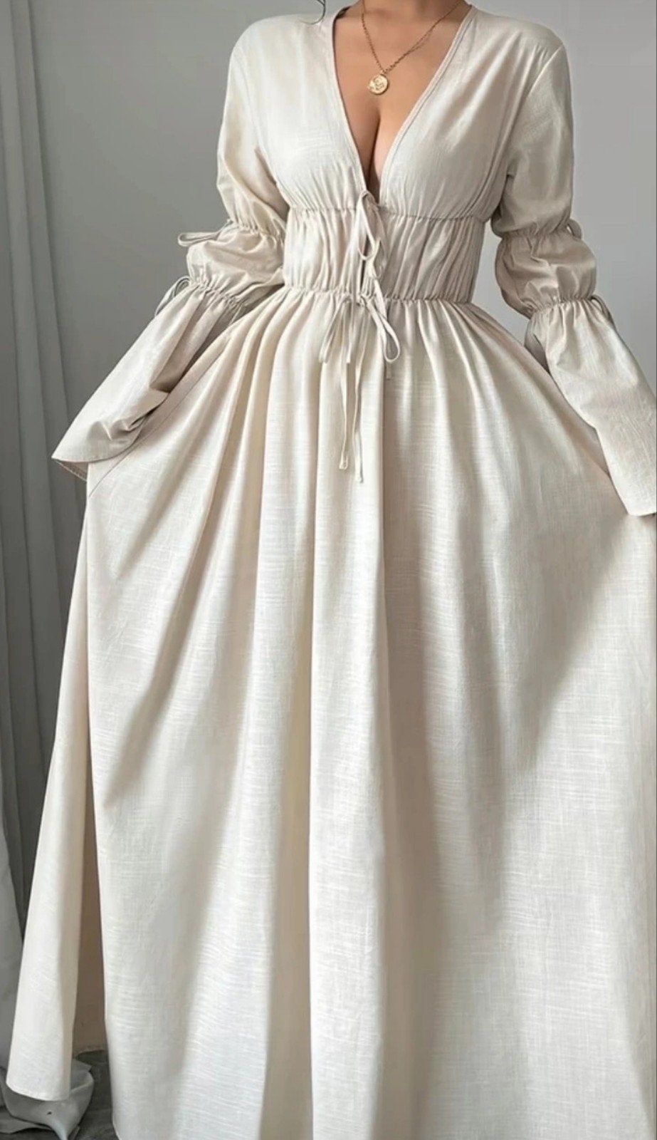 Nieuwe Temu Rayon Jurk - Ongevoerd & Strijkplichtig, Kleding | Dames, Ophalen of Verzenden