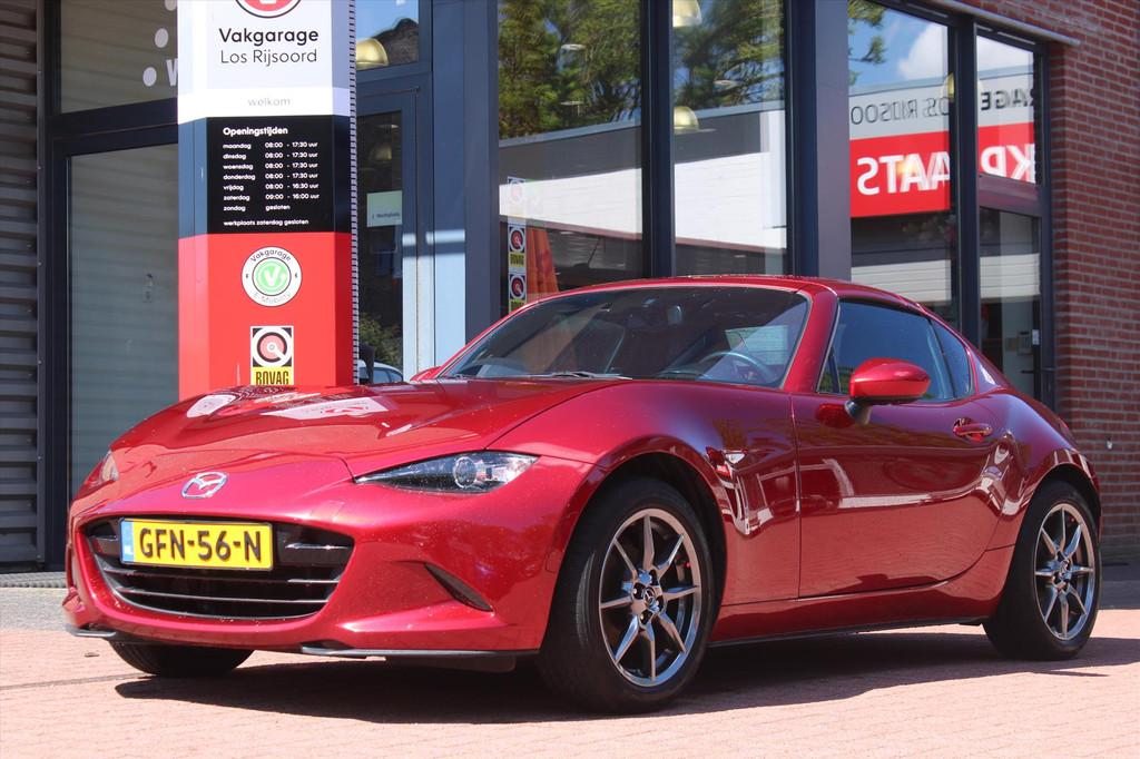 MAZDA Mx-5 Rf 1.5 Skyactiv-G *TS* | Carplay | Cruise & Clima, Auto's, Mazda, Gebruikt, 4 cilinders, Cabriolet, 990 kg