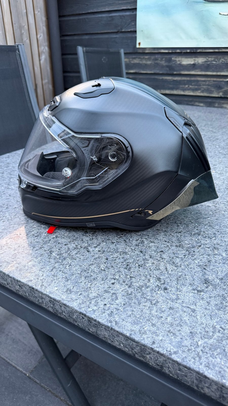 NEXX X.R3R Golden Edition motorhelm maat M, Motoren, Kleding | Motorkleding, Ophalen of Verzenden, Tweedehands, Heren, Overige typen