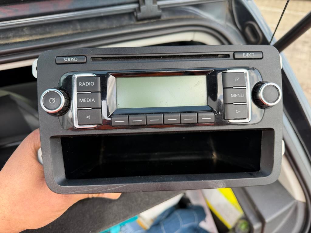 Autoradio Golf 5 en Golf 6, Ophalen of Verzenden, Gebruikt