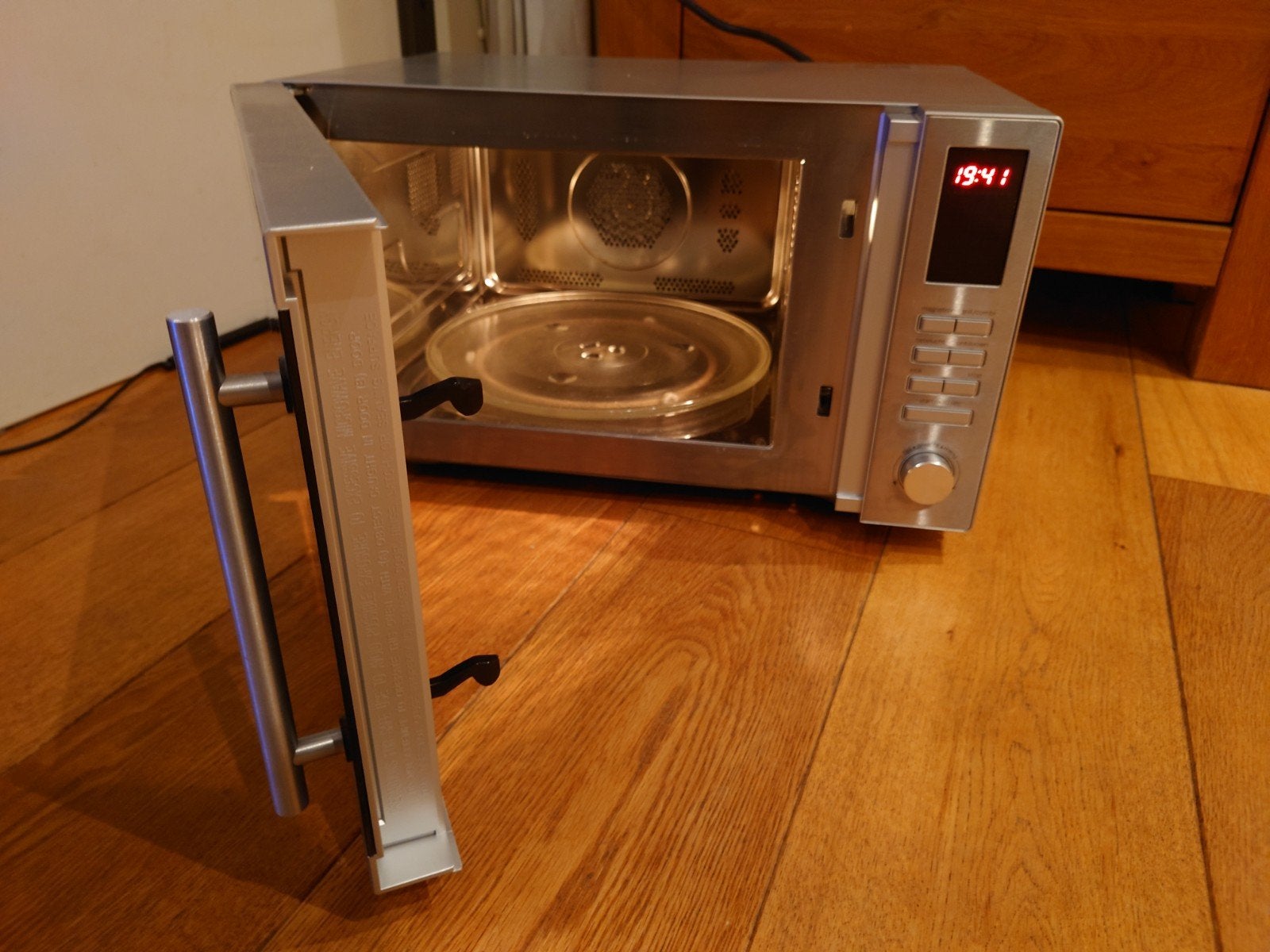 Inventum MN256C Combimagnetron - 25 liter, zgan!, Combimagnetron, Crisp, Ophalen of Verzenden, Zo goed als nieuw