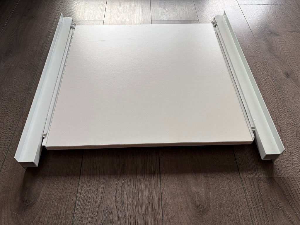 Tussenstuk wasmachine droger ongebruikt met plank, Witgoed en Apparatuur, Ophalen of Verzenden, Zo goed als nieuw