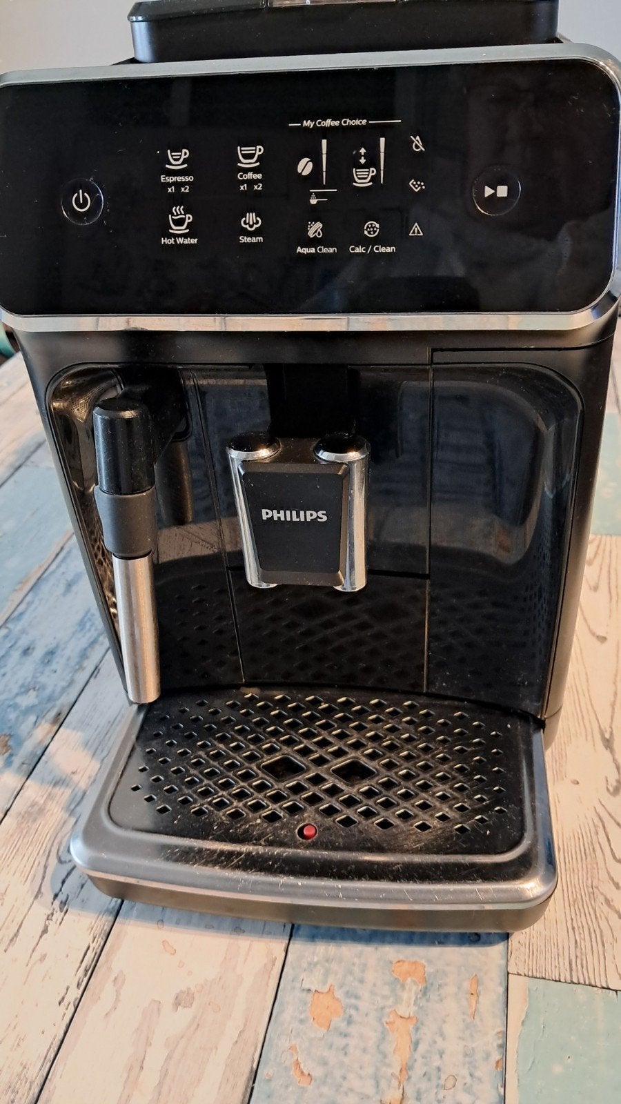 Te koop bonen koffiemachine, Witgoed en Apparatuur, Ophalen, Gebruikt, Koffiebonen, Afneembaar waterreservoir