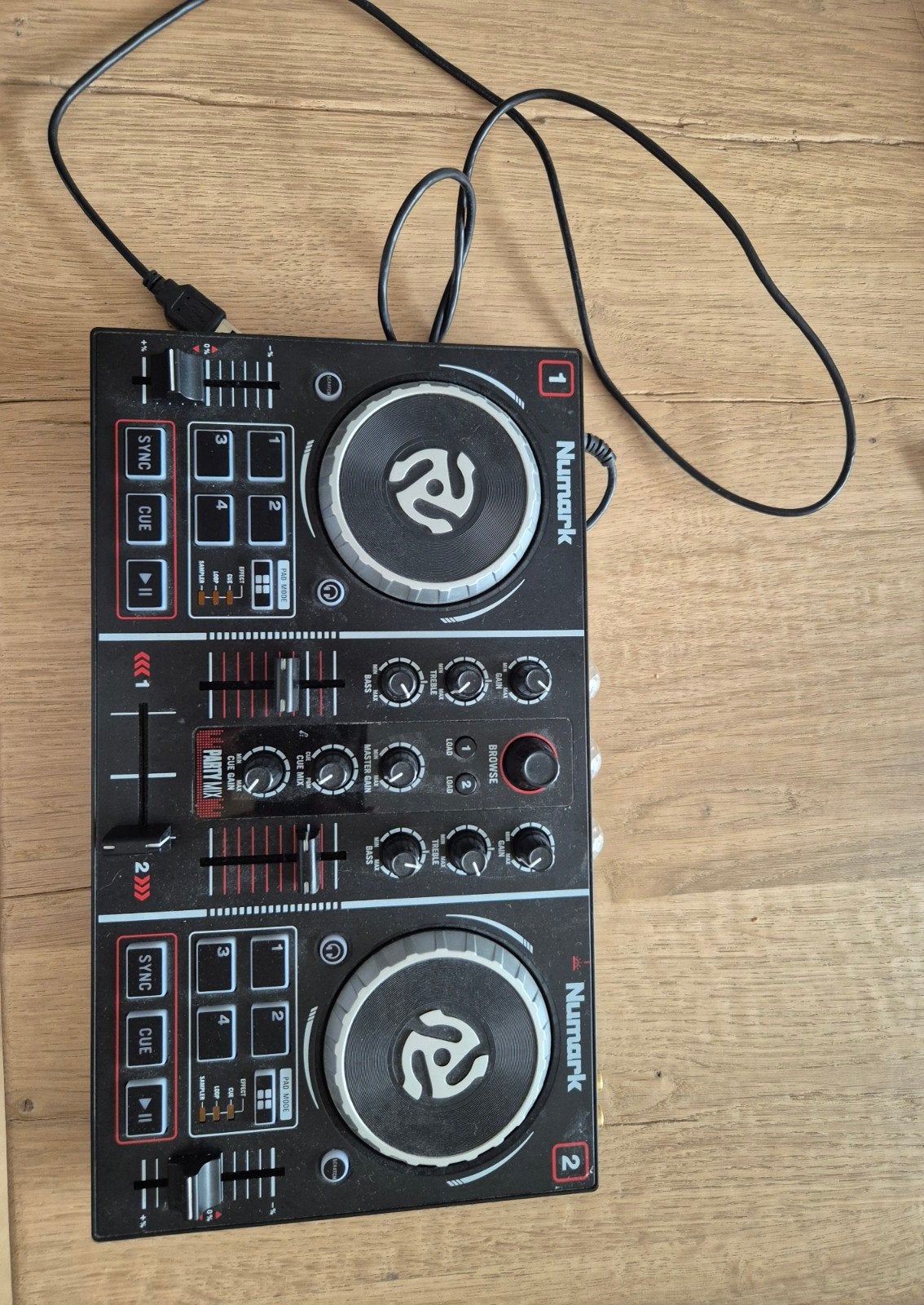 Numark Party Mix DJ Controller, Ophalen, Gebruikt, Dj-set, Numark