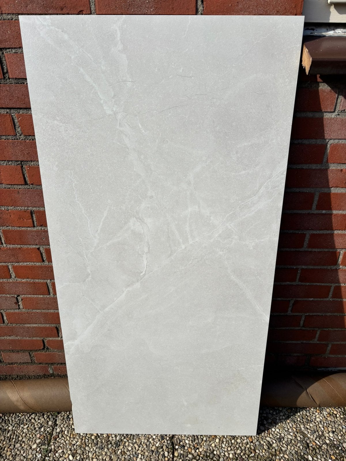8x badkamer tegel 600x1200x8mm, Ophalen, 60 cm of meer, 5 tot 10 m², Zo goed als nieuw