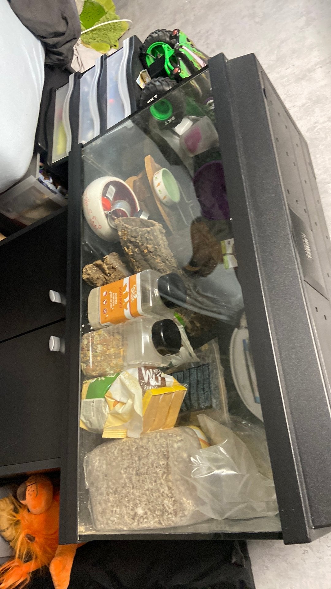 Grote hamster terrarium inclusief toebehoren, Dieren en Toebehoren, Ophalen, Zo goed als nieuw