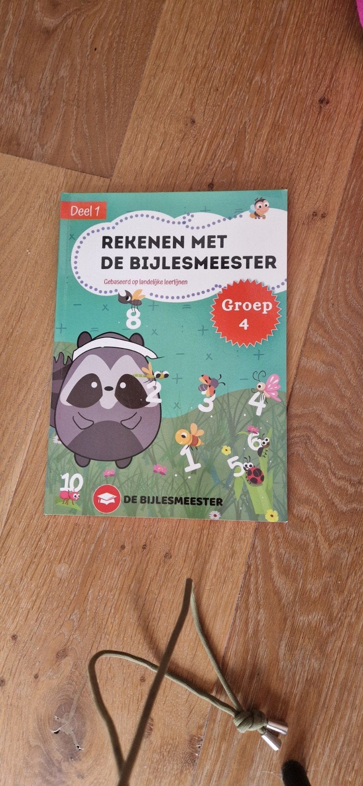 Rekenen met de Bijlesmeester - Deel 1 Groep 4, Ophalen of Verzenden, Zo goed als nieuw, Overige niveaus, Wiskunde A