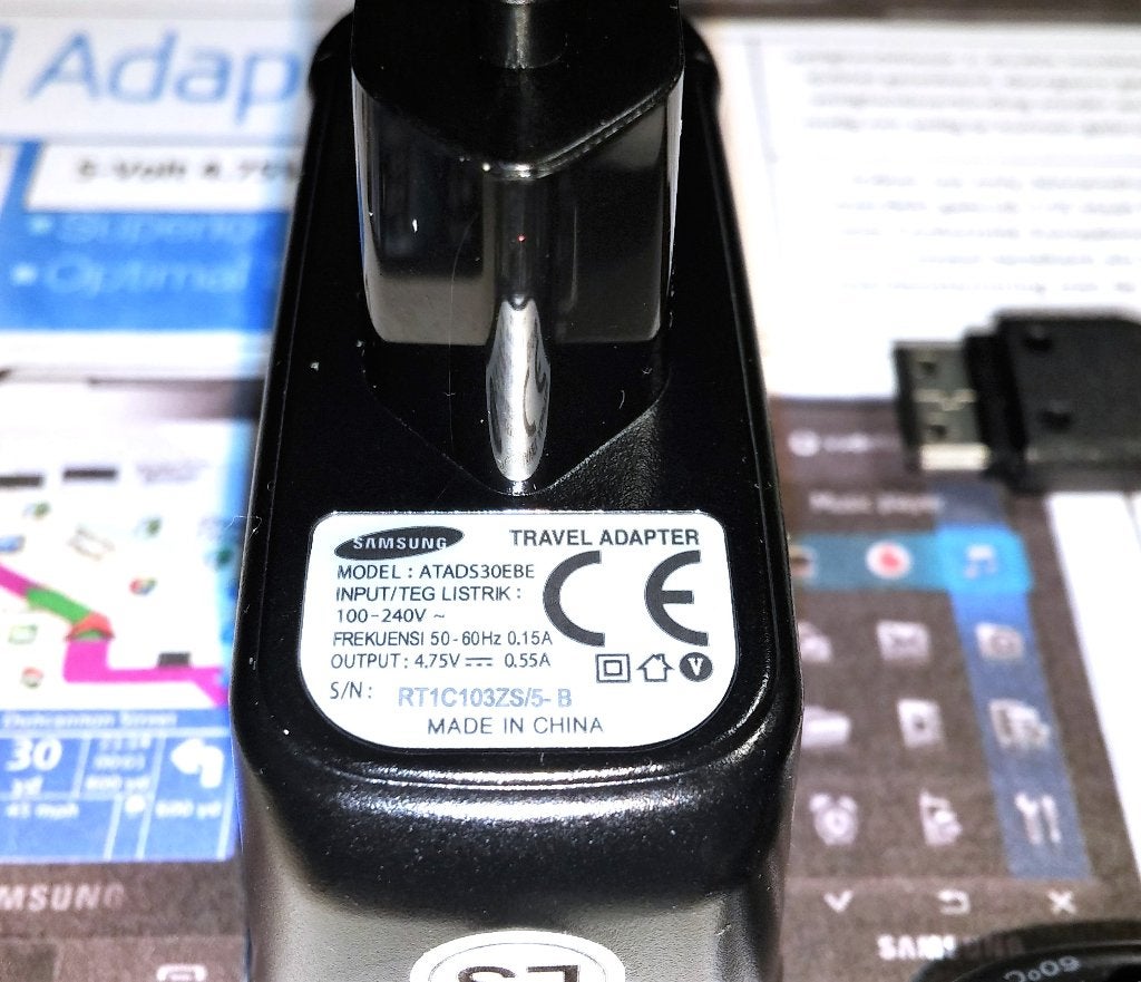 Samsung ATADS30EBE 5V 4.75V 550mA 2.6W Adapter Oplader Lader, Ophalen of Verzenden, Zo goed als nieuw, Samsung, Adapter