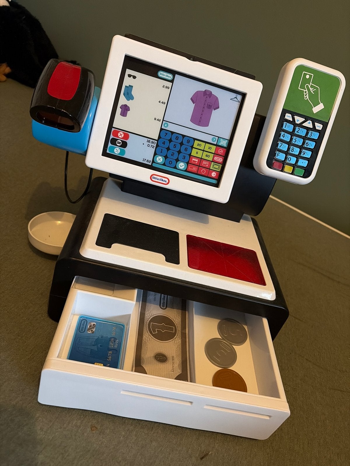 Little Tikes Kassa met Scanner en Pinautomaat, Ophalen, Gebruikt, Ontdekken, Met geluid