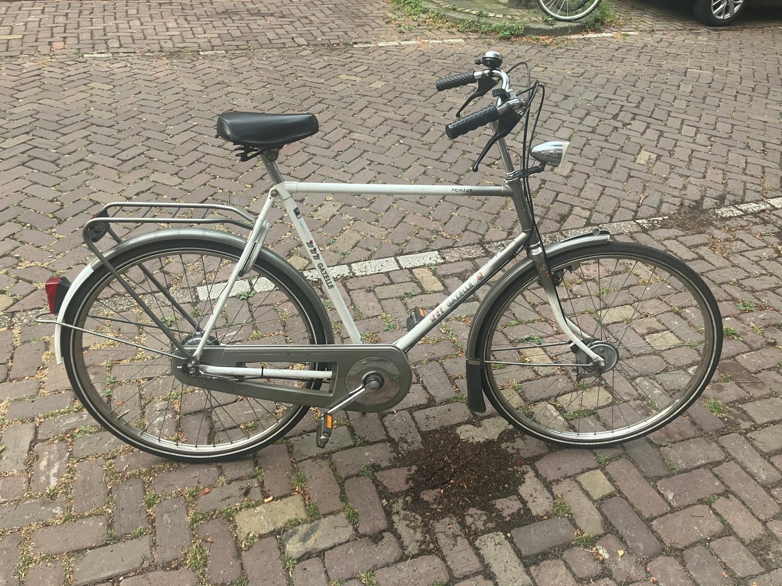 Gazelle primeur herenfiets, framemaat 61, Fietsen en Brommers, Fietsen | Heren | Herenfietsen, Ophalen, Gebruikt, Versnellingen
