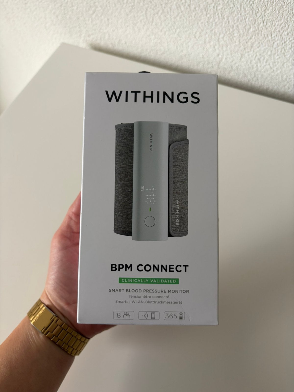 Withings Bloeddrukmeter, Ophalen of Verzenden, Nieuw, Overige typen