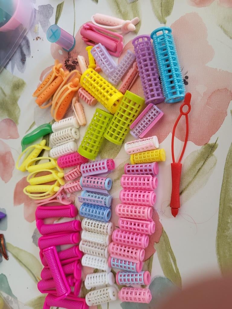 Barbie mattel krulspelden, Ophalen of Verzenden, Pop