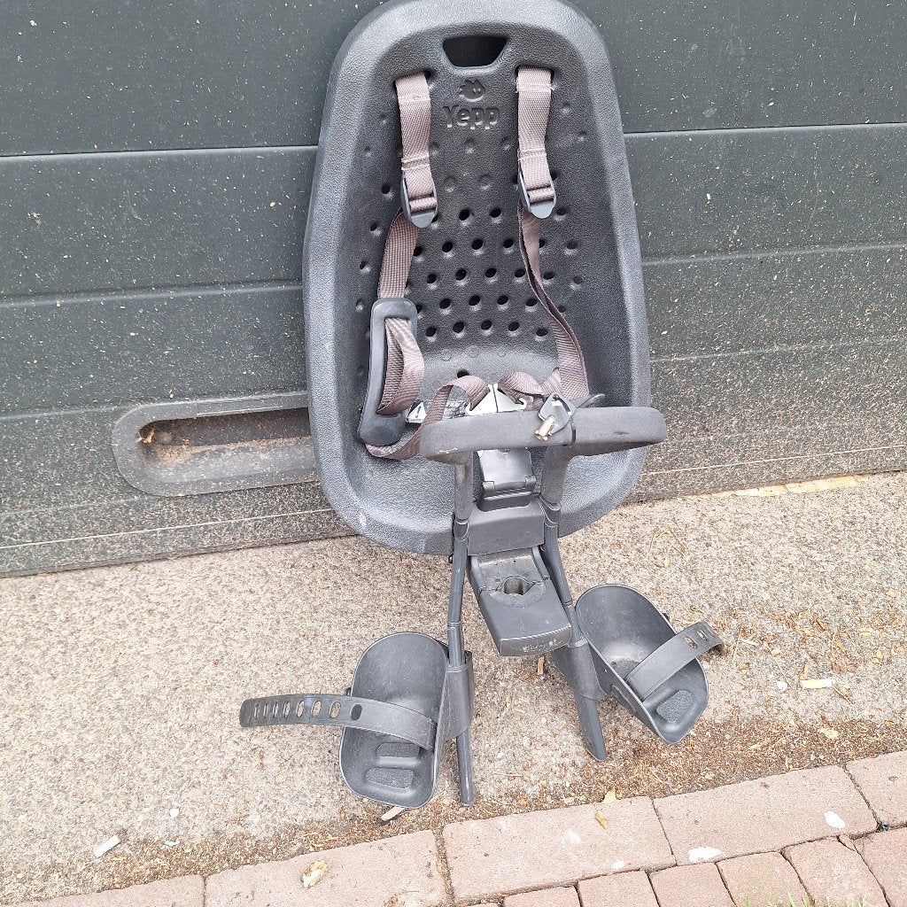 Yepp Voorzitje / Fietszitje met Sleuteltje en Bevestiging, Ophalen, Gebruikt, -, Yepp