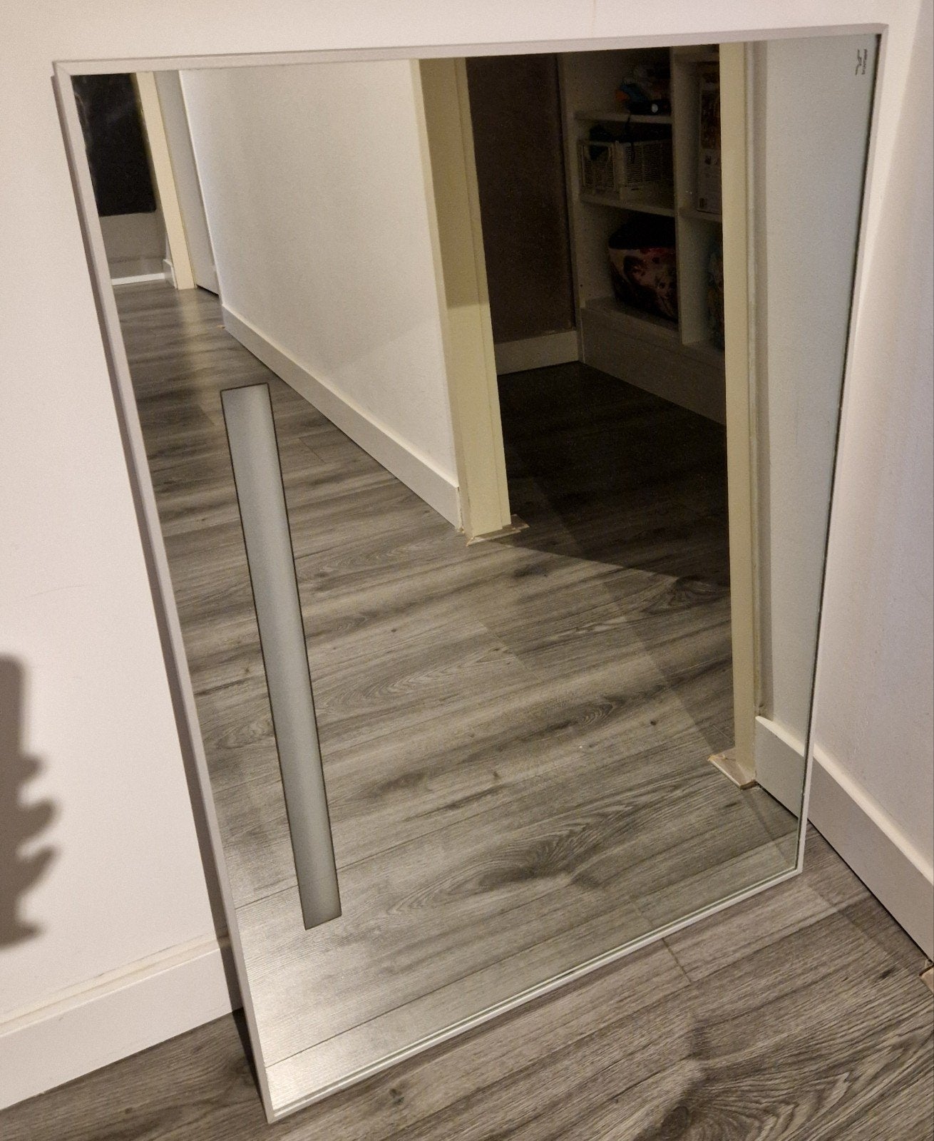 Bruynzeel spiegel met verlichting 90x60 cm, Ophalen, Zo goed als nieuw, 75 tot 100 cm, Minder dan 100 cm