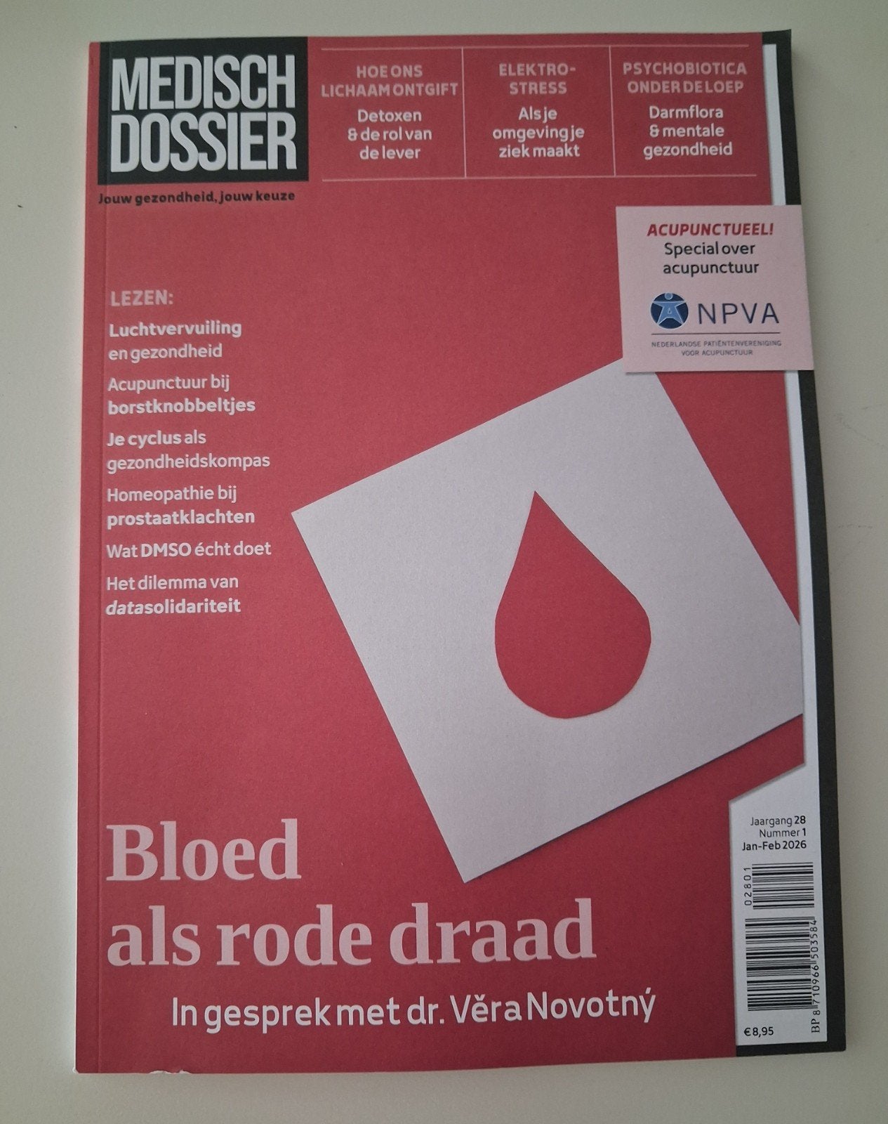 Medisch Dossier - Jan-Feb 2026 - Bloed als rode draad, Ophalen of Verzenden