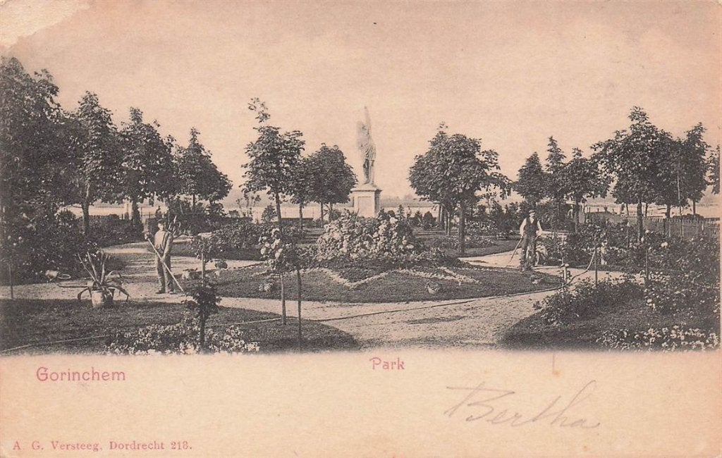 702-213-035 Gorinchem Park, Verzenden, Voor 1920, Zuid-Holland