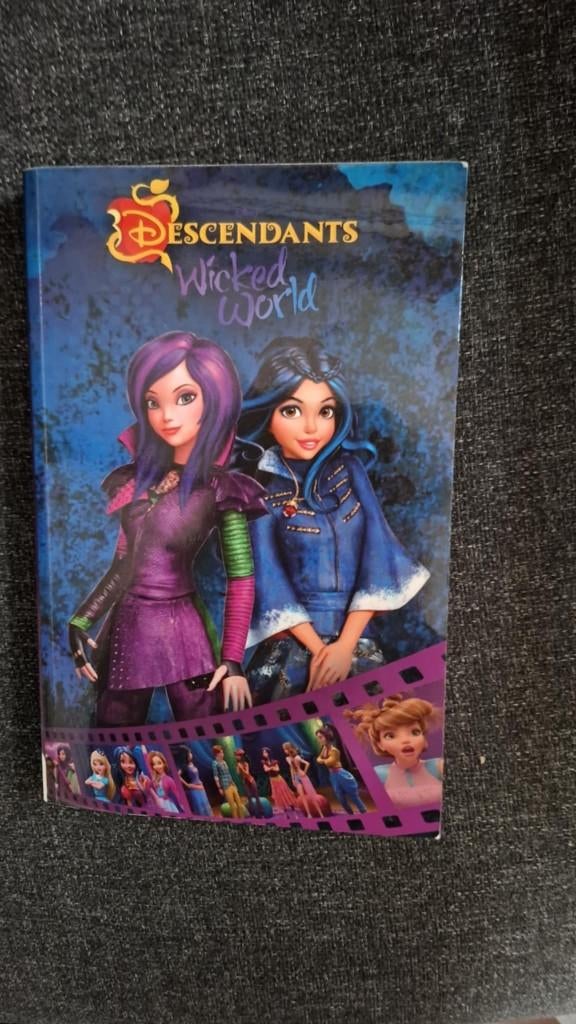 Disney Descendants Wicked World boek, Ophalen of Verzenden, Overige figuren, Zo goed als nieuw, Overige typen
