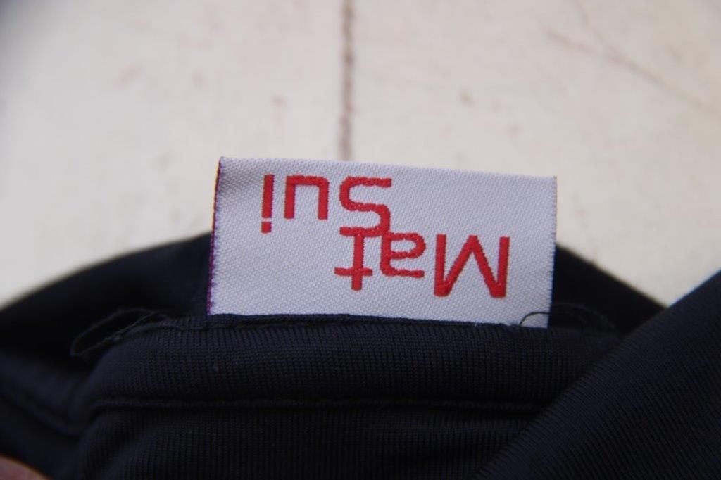 Wikkeltuniek zwart Mat Sui mt S/M Vaste prijs AANBIEDING, Kleding | Dames, Zwart, Ophalen of Verzenden, Zo goed als nieuw, Mat SUi