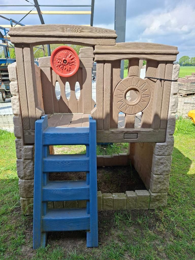 Speeltoestel met glijbaan van Step2, Ophalen, Gebruikt, Kunststof