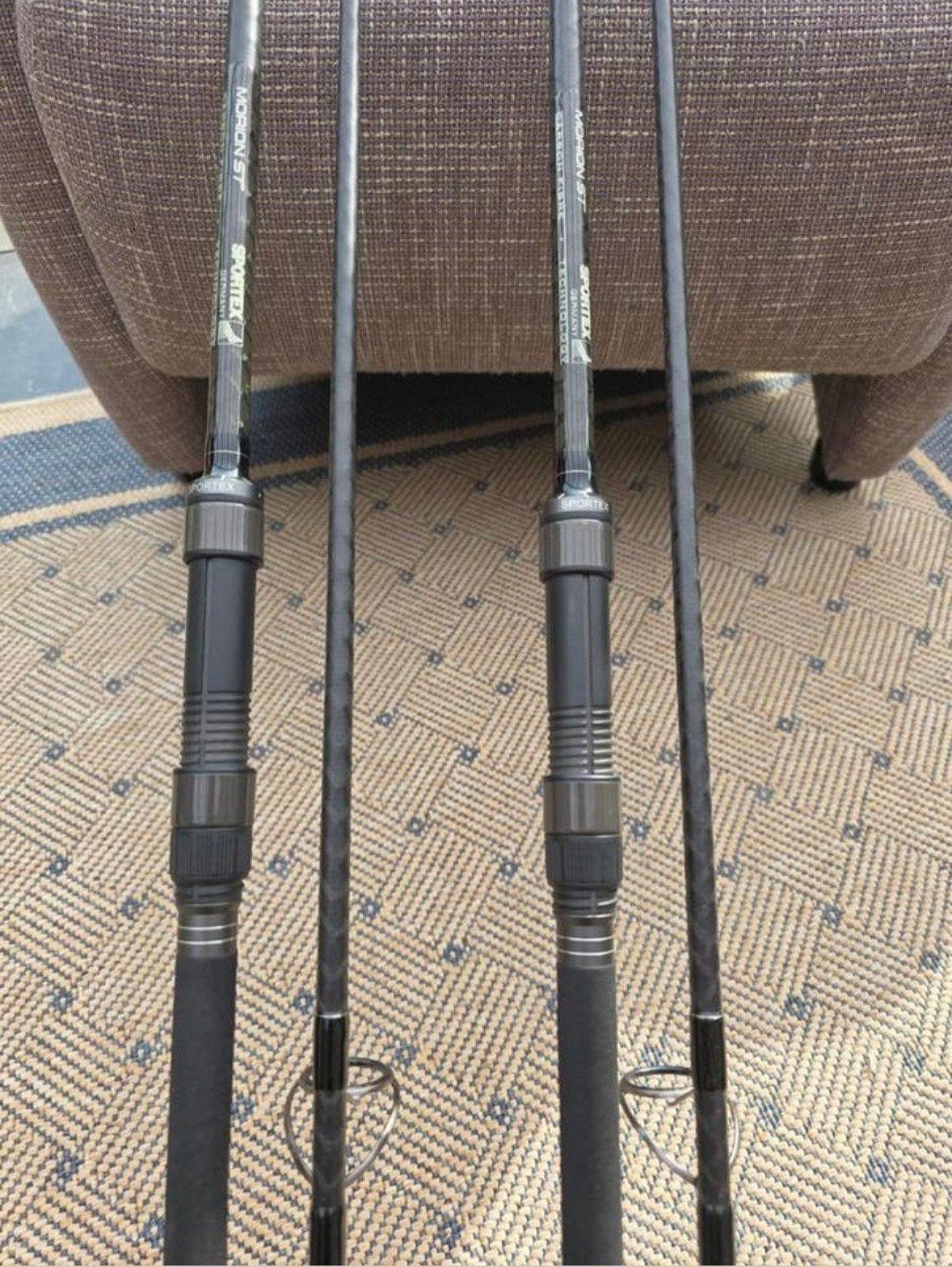 2x Sportex Morion 12" 2,75lbs, Watersport en Boten, Hengelsport | Karpervissen, Ophalen, Zo goed als nieuw, Werphengel