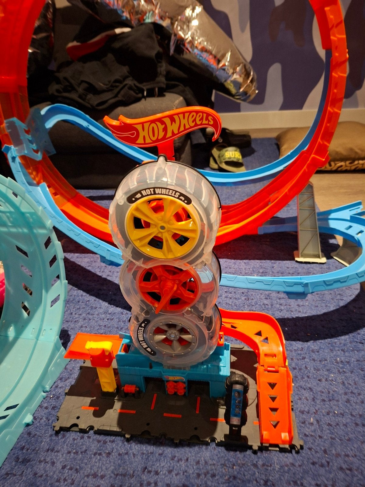 Hotwheelsbanen, Ophalen of Verzenden, Zo goed als nieuw