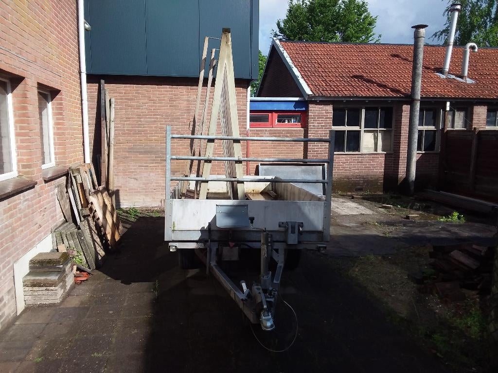Transportbok voor glas of plaatwerk, Doe-het-zelf en Verbouw, Transportwagens, 100 liter of meer, Ophalen, Gebruikt, Overige typen