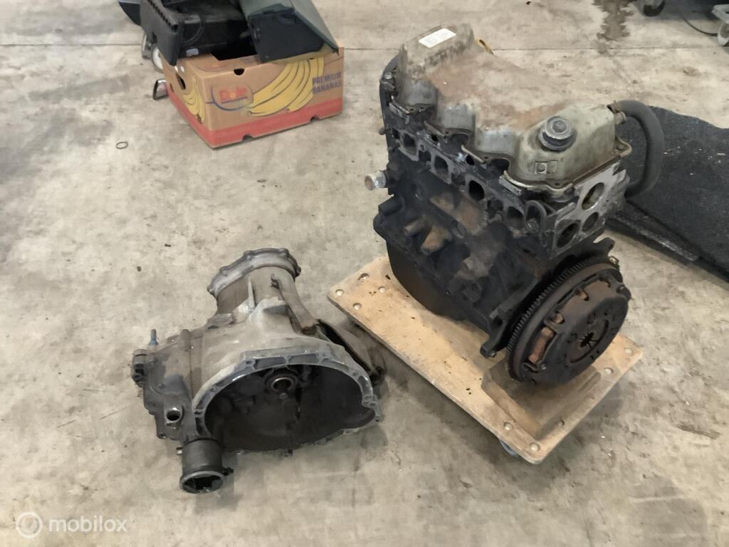 Motorblok Ford 1.6 1600 met versnellingsbak bak, Gebruikt, Ophalen of Verzenden
