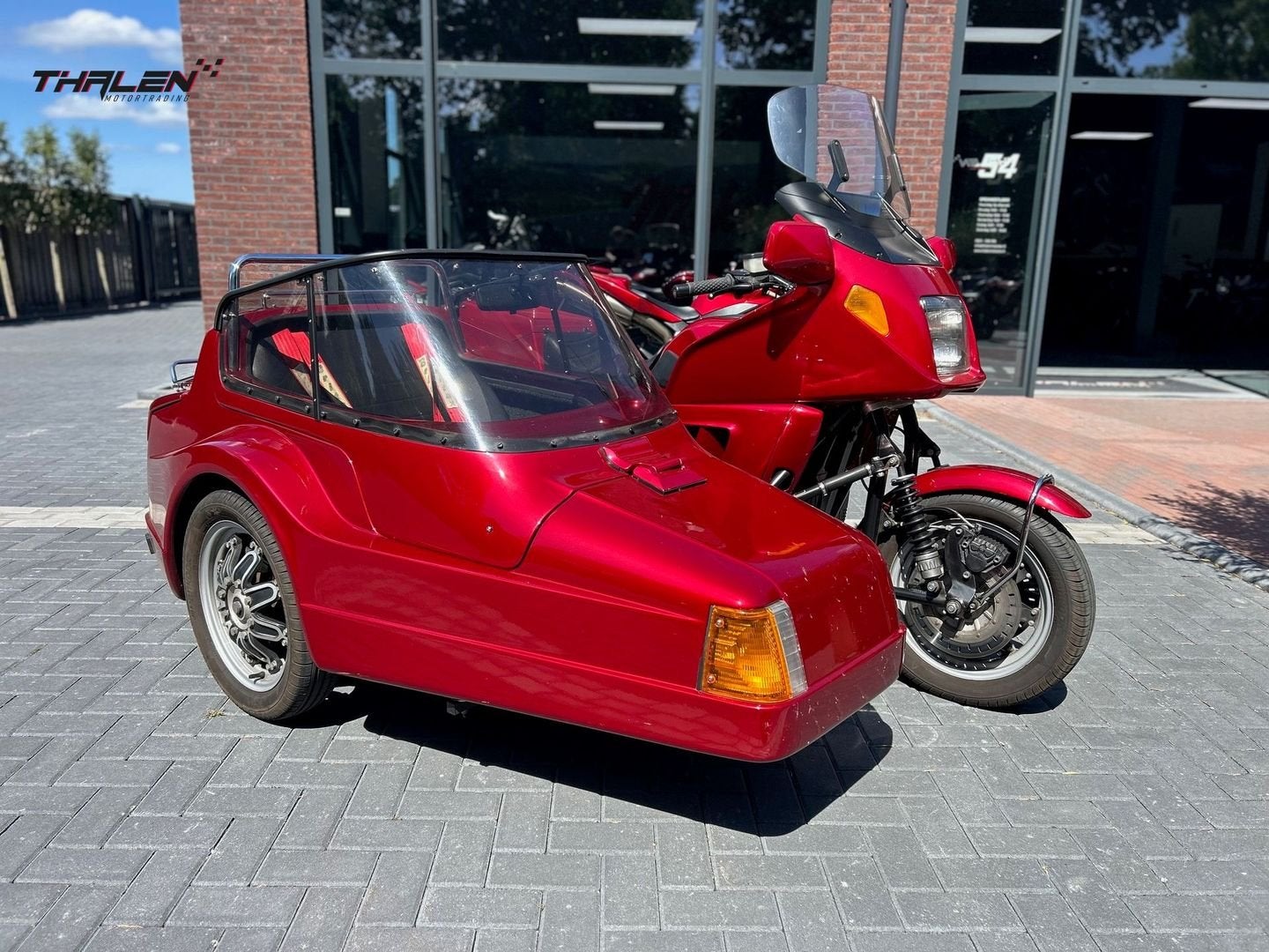 EML BMW K 100 EML Zijspan  Sidecar  (bj 1988), Motoren, Motorrijbewijs A, Bedrijf, Onbekend, Meer dan 35 kW