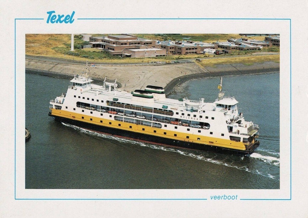 Boot Texel MS Molengat  36, Ophalen of Verzenden, 1980 tot heden, Gelopen, Overige thema's