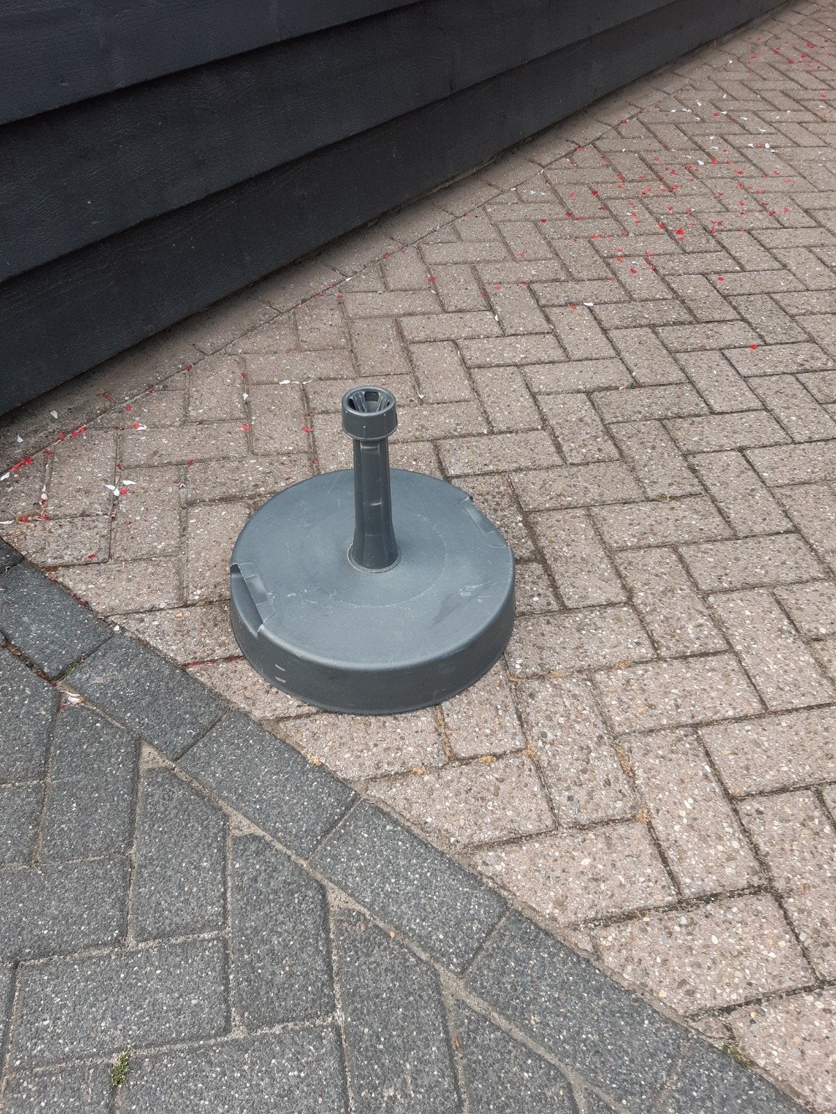 nette parasolvoet, Ophalen, Minder dan 1 meter, Parasolvoet