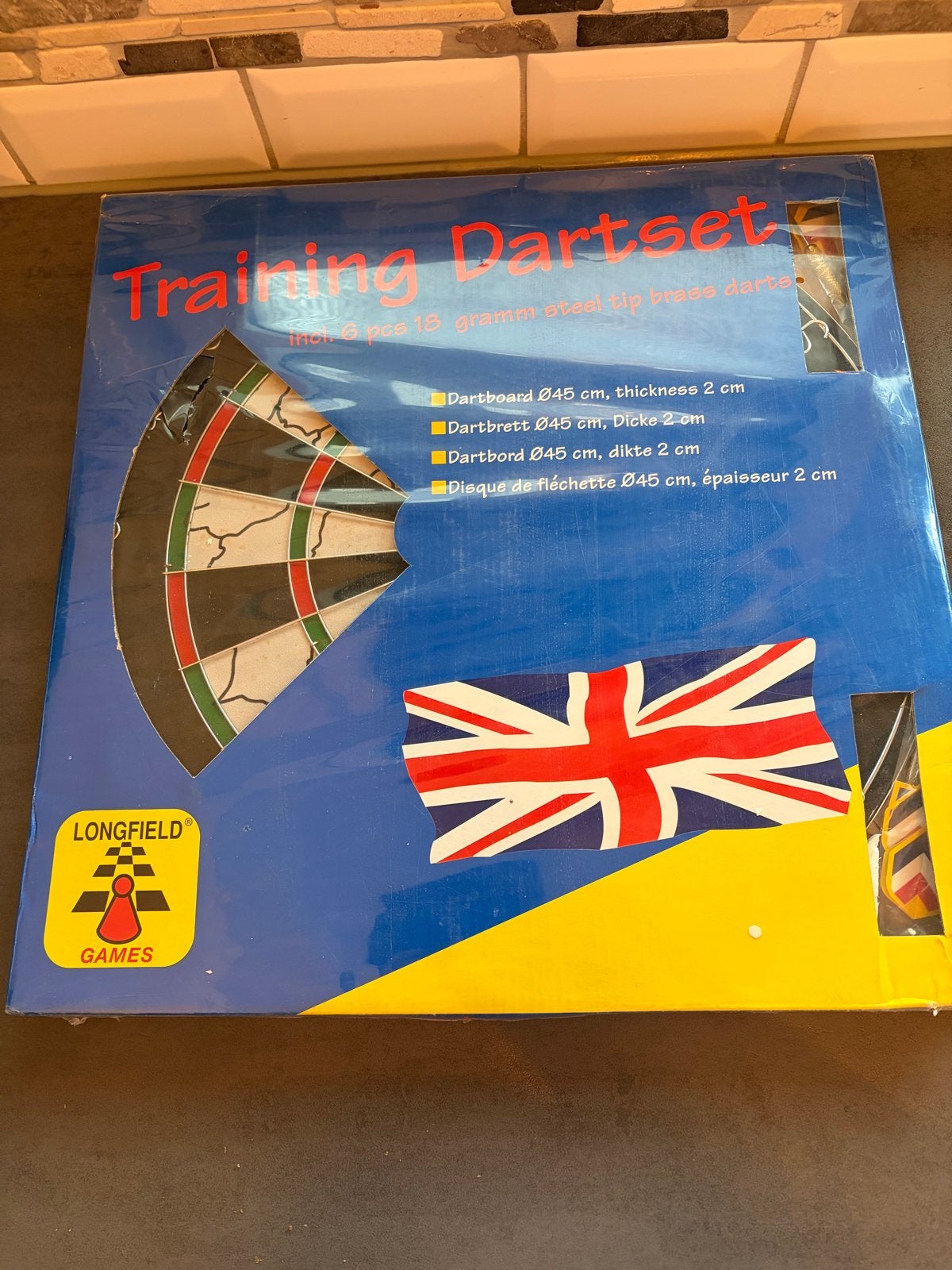 Longfield Training Dartset - Nieuw in verpakking, Sport en Fitness, Ophalen of Verzenden, Nieuw, Dartbord met pijlen