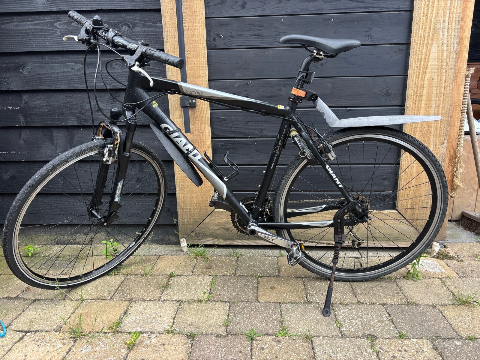 Giant X-Sport 1| Framemaat 54 cm | Shimano XT | 27 versnell., Fietsen en Brommers, Ophalen, 28 inch, Gebruikt, Velgrem
