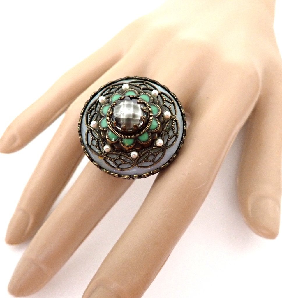 Prachtige ring van Ollipop, Overige materialen, Overige kleuren, Verzenden, Nieuw