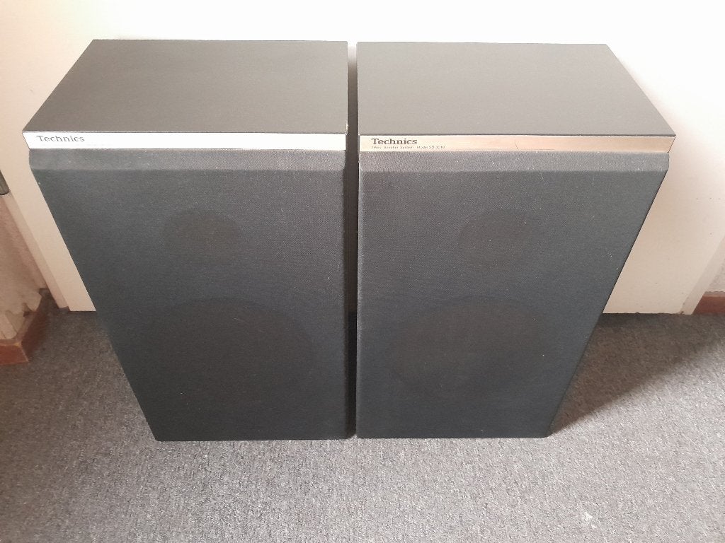 2 Vintage 2-weg Technics boxen SB 3010 ( 50 Watt ) lezen!, Audio, Tv en Foto, Luidsprekers, Stereo speakers, Gebruikt, Minder dan 60 watt