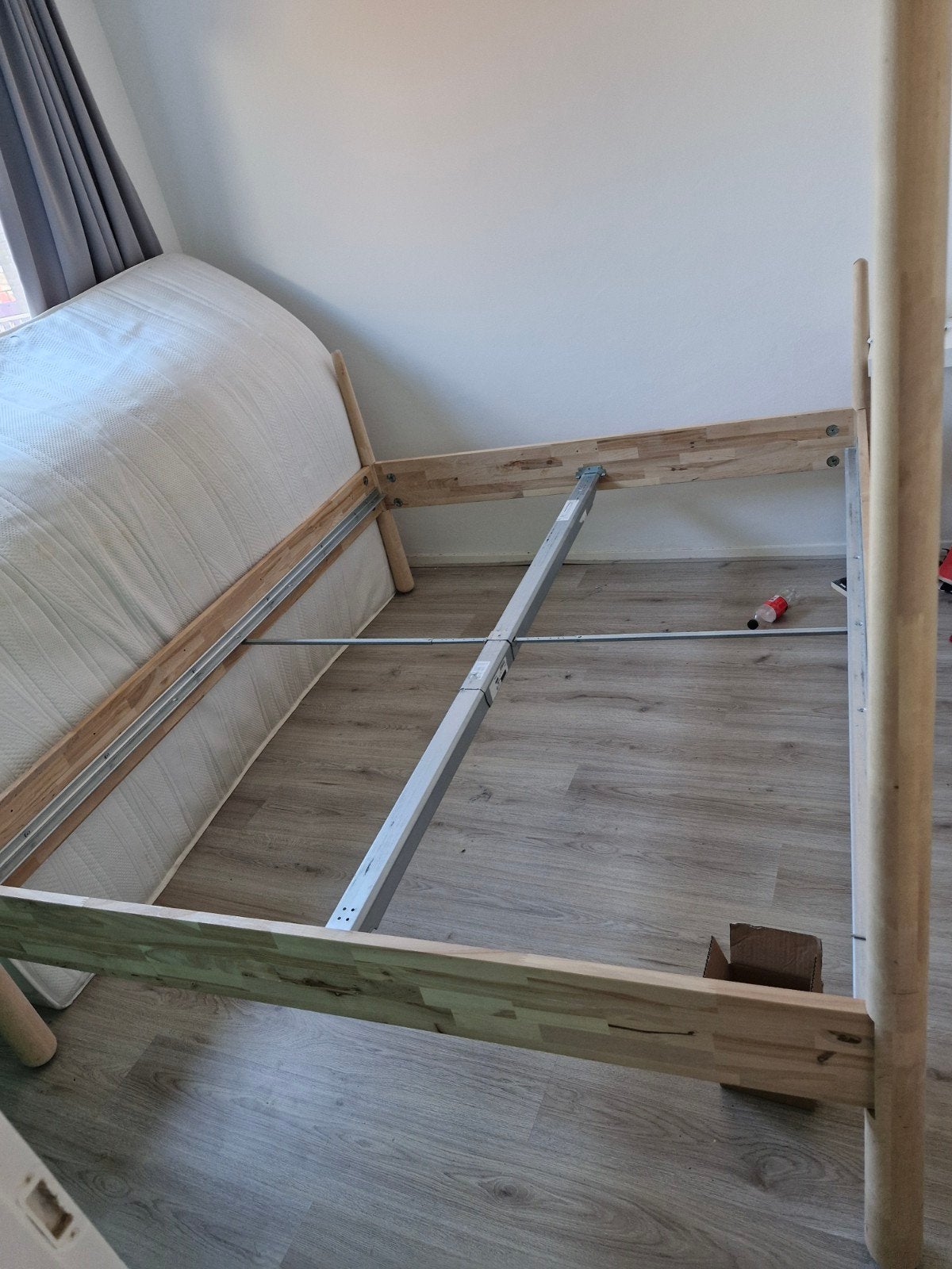 IKEA Gjöra bedframe 160x200 cm - Moet vandaag weg!, Ophalen, Gebruikt, Overige kleuren, Tweepersoons