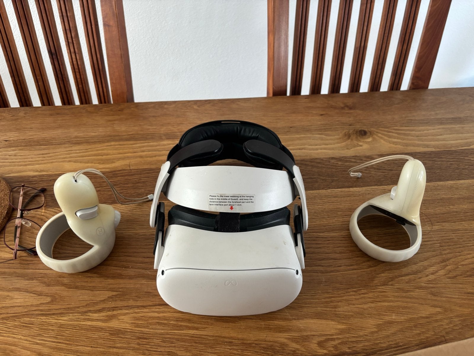 Meta/Oculus Quest 2 128GB + accessoires + doos, Spelcomputers en Games, Ophalen of Verzenden, Overige merken, Gebruikt