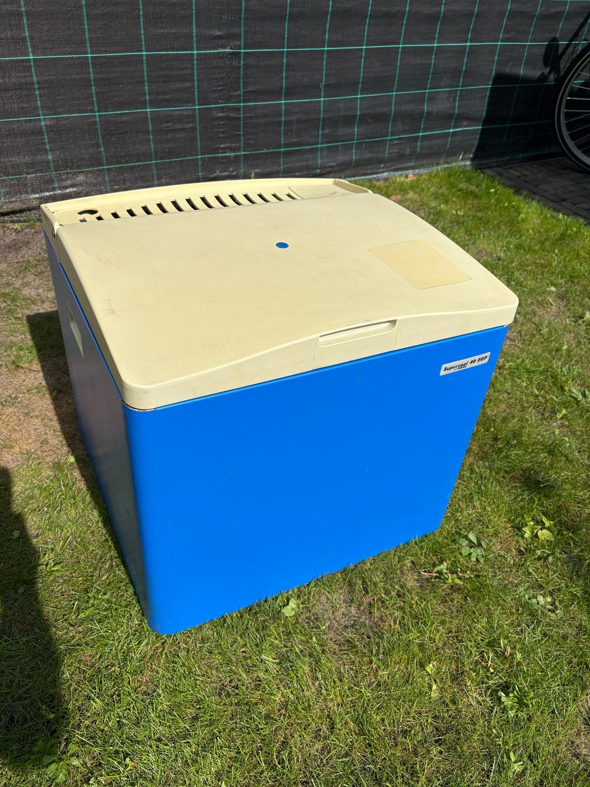 Kampeerset: Tafel, Koelbox en Kooktoestel, Caravans en Kamperen, Kampeeraccessoires, Ophalen of Verzenden, Gebruikt