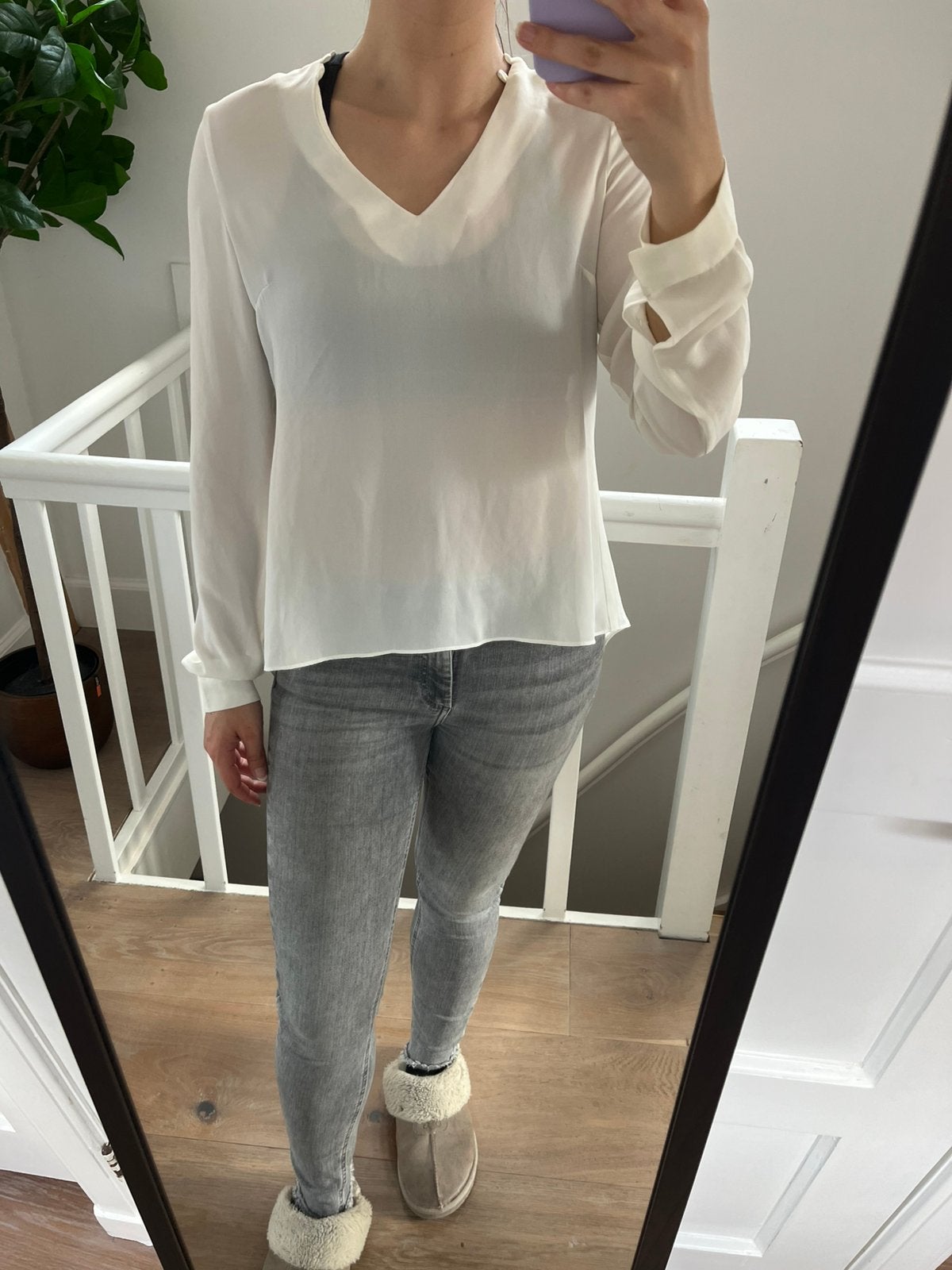Blouse wit Superstar maat S / 36, Ophalen, Wit, Zo goed als nieuw, Maat 36 (S)