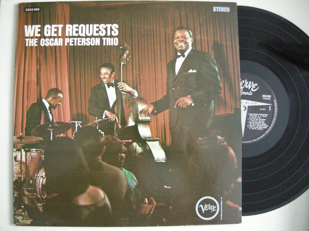 Oscar Peterson Trio We Get Requests - LP vinyl zgan, Ophalen, LP, Zo goed als nieuw, 12 inch