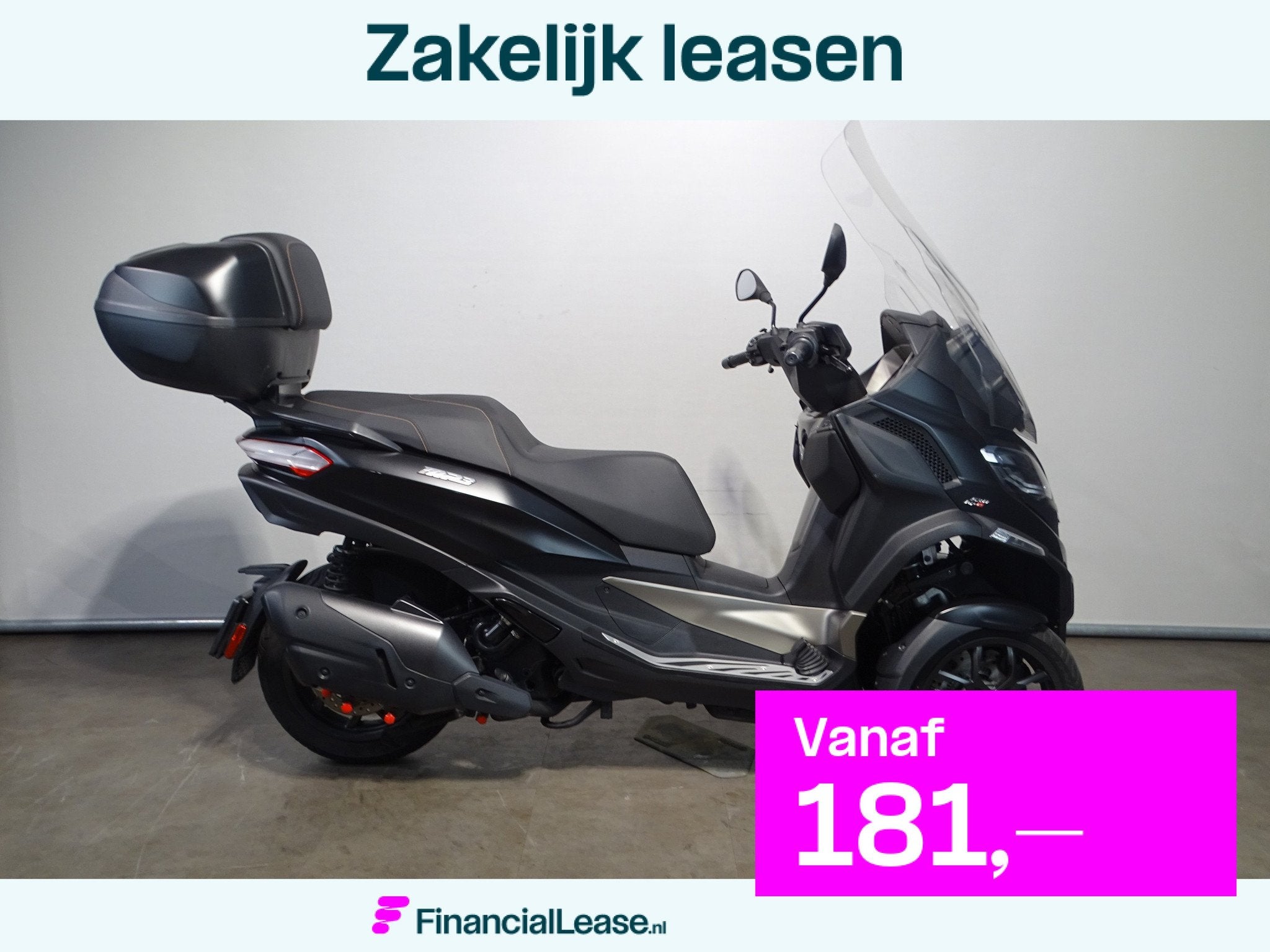 Piaggio MP3 EXCLUSIVE 530 HPE, Scooter, Bedrijf, 12 t/m 35 kW