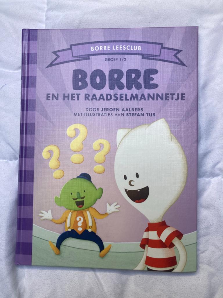 Borre Leesclub: Borre en het Raadselmannetje (Groep 1/2), Boeken, Ophalen of Verzenden, Zo goed als nieuw