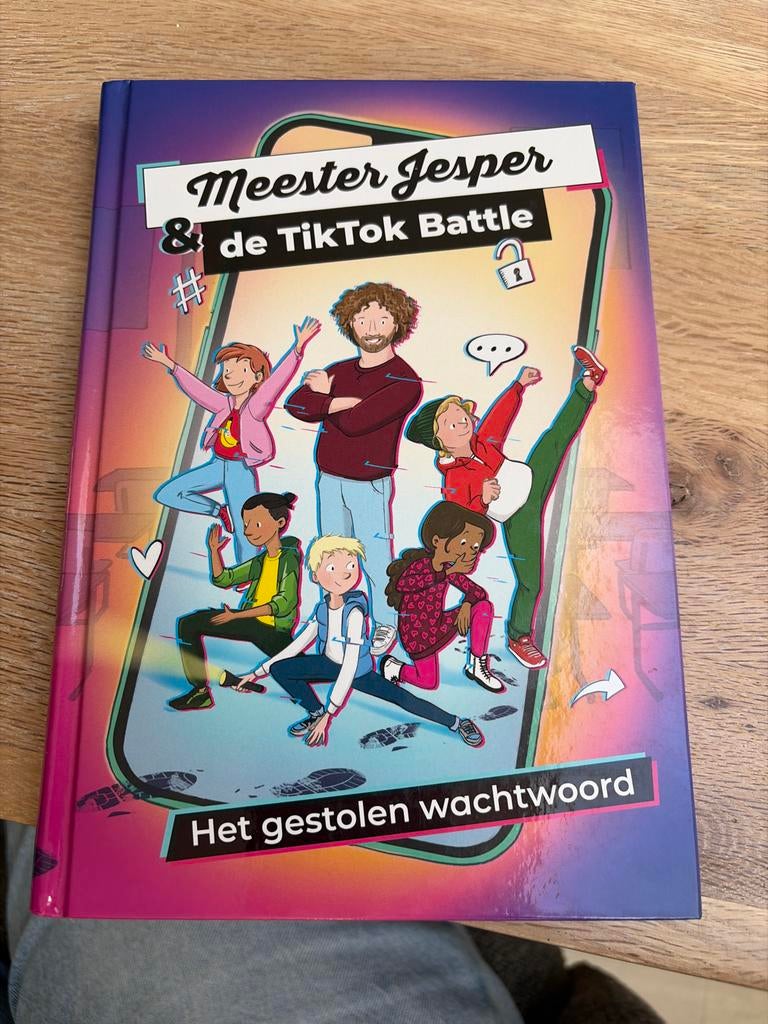 Meester Jesper & de TikTok Battle - Het gestolen wachtwoord, Ophalen of Verzenden, Zo goed als nieuw, Fictie algemeen