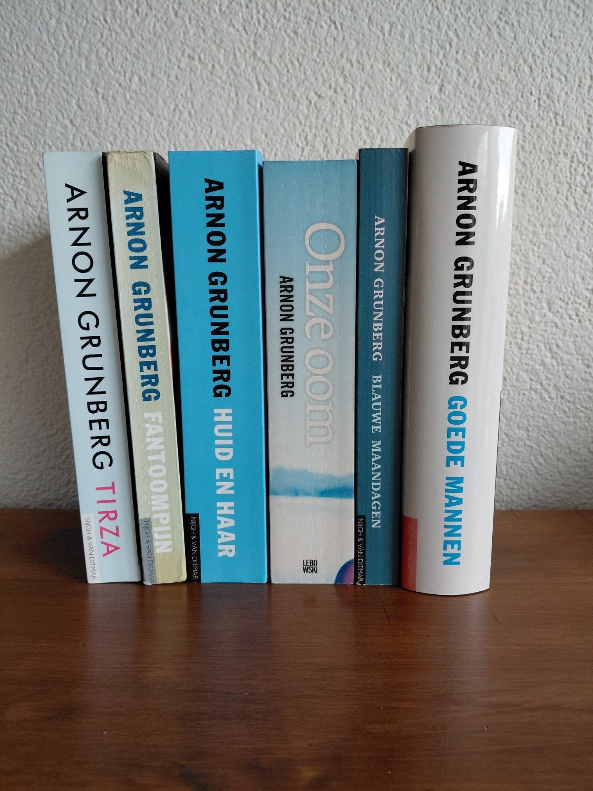 Arnon Grunberg Boeken Collectie - 6 Titels, Ophalen of Verzenden, Zo goed als nieuw, Arnon Grunberg