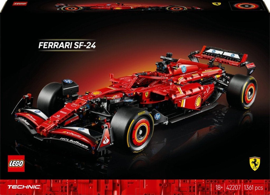 Lego Technic 42207 Ferrari SF-24 F1 Auto NIEUW, Lego, Lego, Nieuw, Ophalen of Verzenden