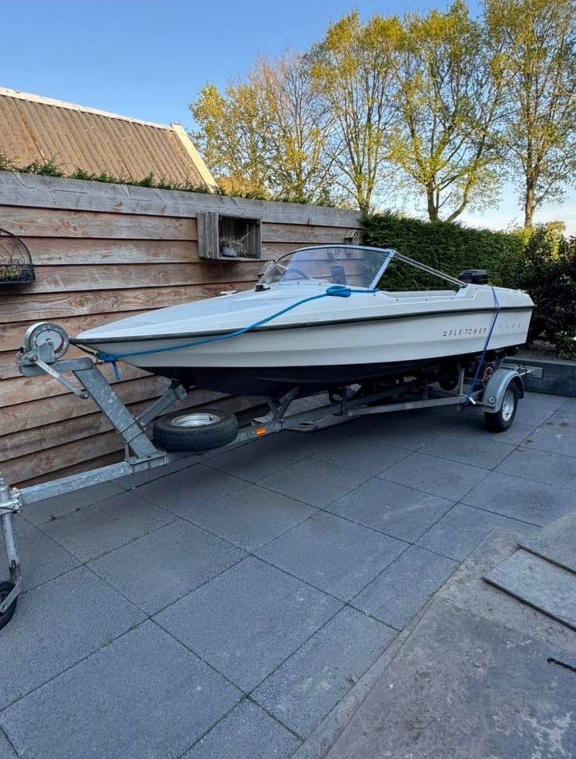 Fletcher tour speedboot, Watersport en Boten, Kano's, Ophalen of Verzenden, Overige typen