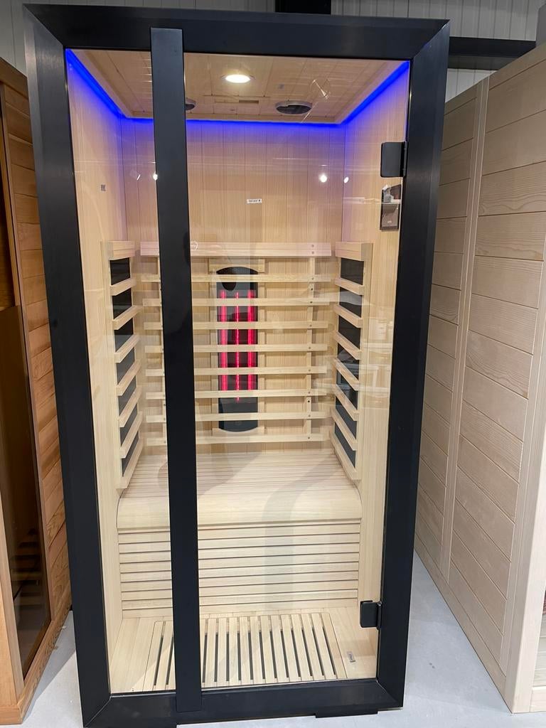 Luxe infradrood cabine  | IR cabine, Sport en Fitness, Sauna, Zo goed als nieuw, Complete sauna, Ophalen